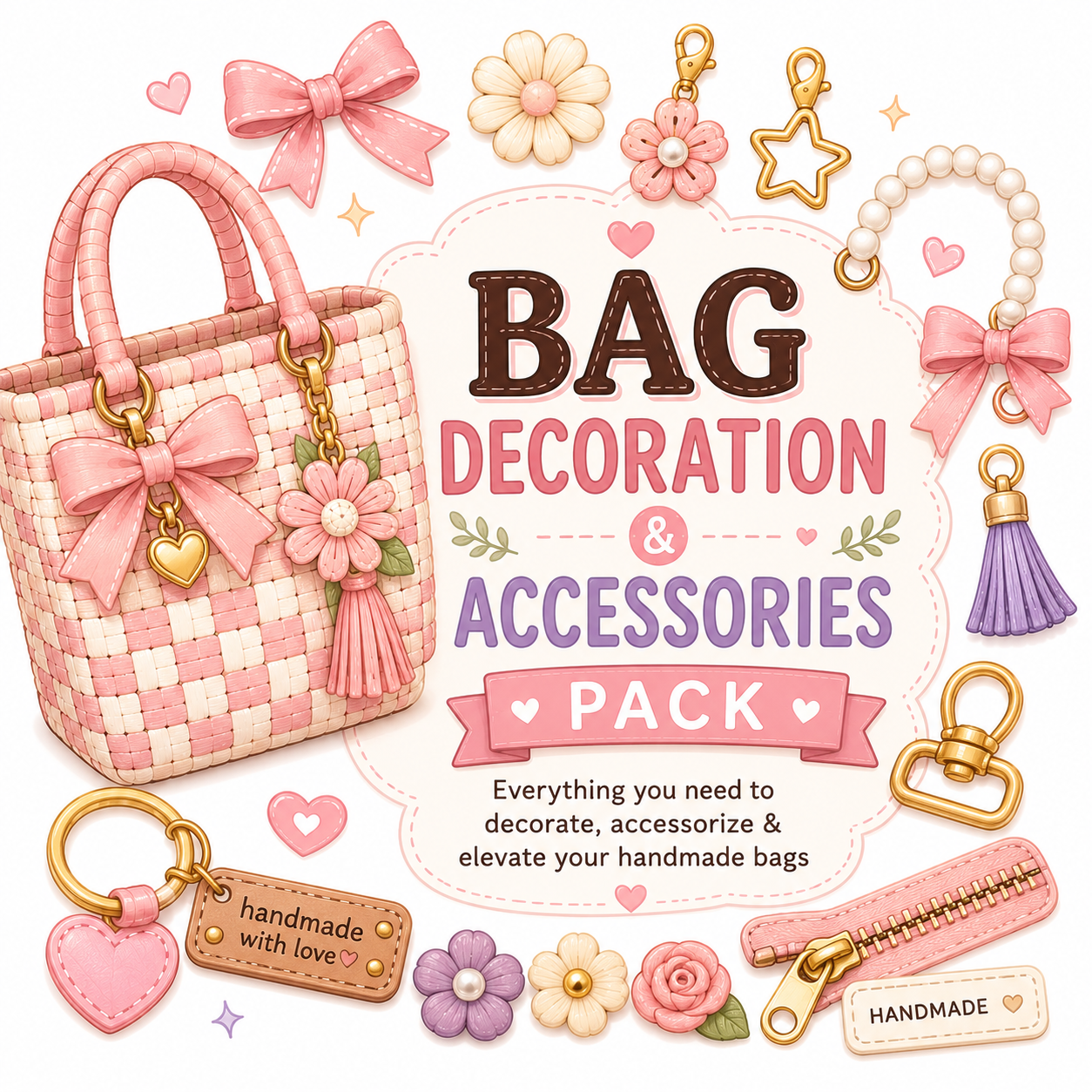 Bag Decoration & Accessories Pack