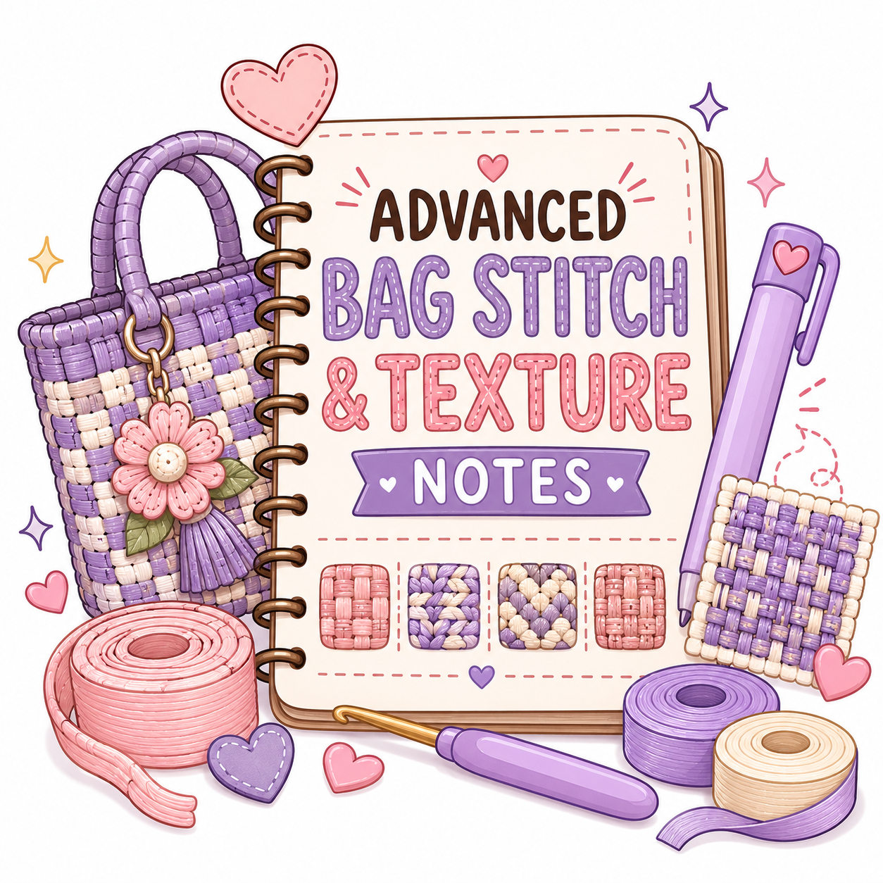 Advanced Bag Stitch & Texture Notes