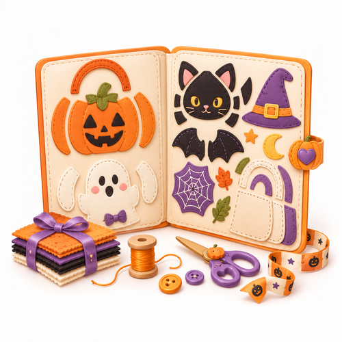 Halloween Bag Templates & Appliqué Pattern Pack