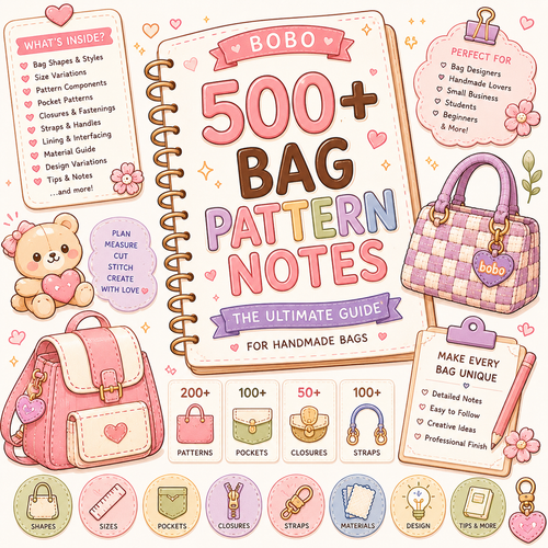 500+ Bag Pattern Notes