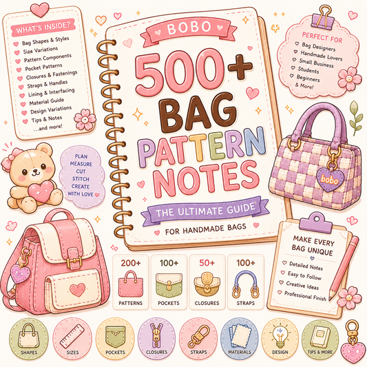 500+ Bag Pattern Notes