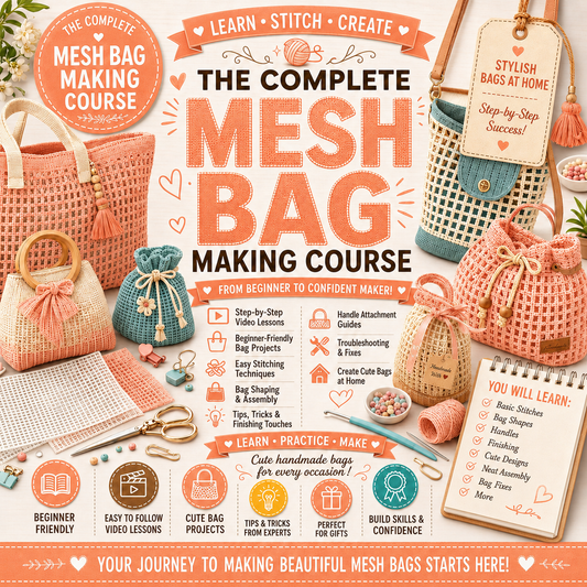 The Complete Mesh Bag Making Course