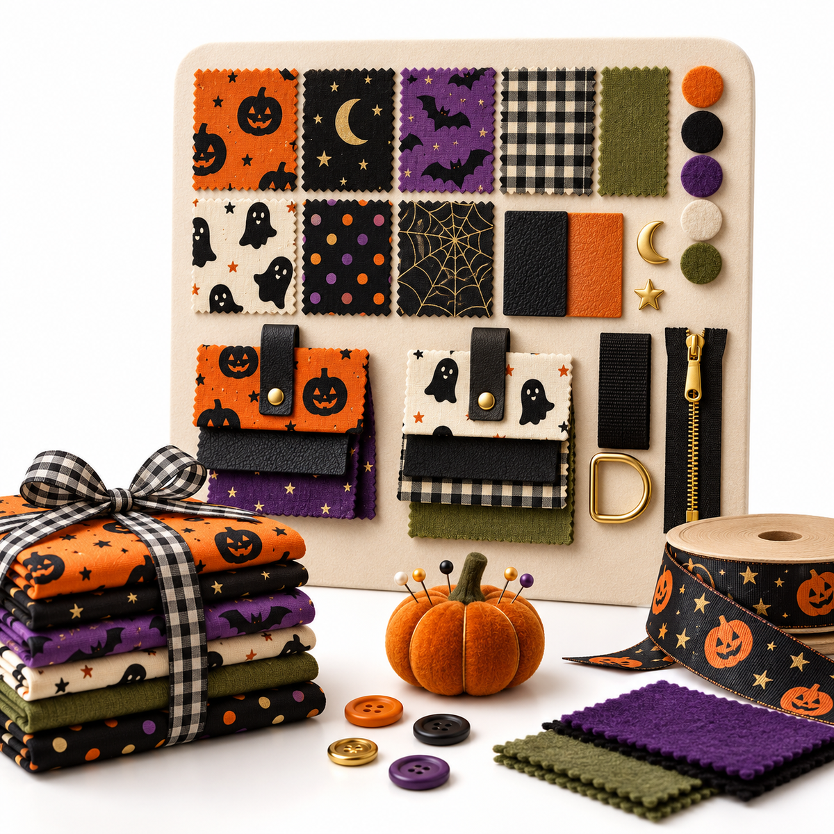 Halloween Fabric, Color & Material Combination Guide