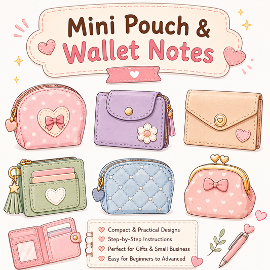 Mini Pouch & Wallet Notes